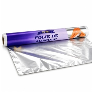 Folie de Aluminiu 10 Mic, Rola Bucătărie 29cm