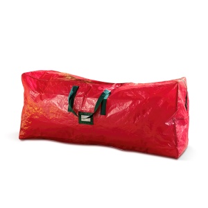 Geantă de depozitare pentru brad artificial - PVC țesut - roșu - 165 x 38 x 76 cm - Img 2