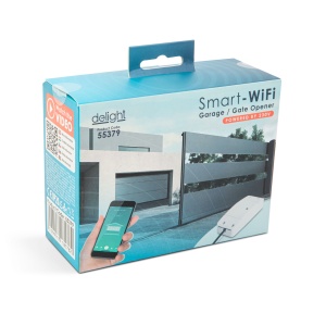 Kit inteligent Wi-Fi pentru deschidere ușă garaj - 230V - cu senzor de deschidere - Img 2