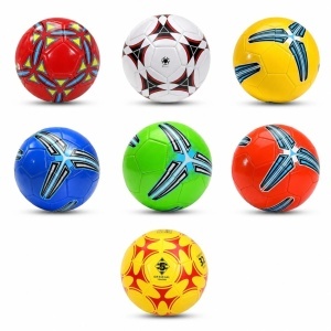 Minge de Fotbal Nr. 5, din Piele, Diferite Modele, 400 g