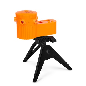 Nivelă laser mini cu trepied – 105 x 50 x 60 mm – 3 x AG13
