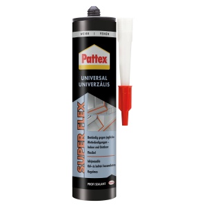 Pattex Silicon universal alb - interior / exterior - 280 ml