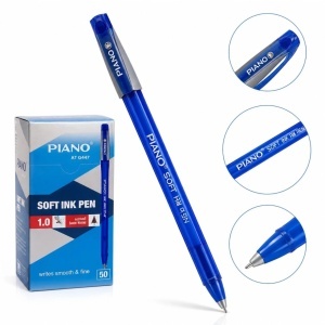 Pix 50/set cu Gel Albastru,14cm cu Penita Subtire