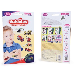 Set autocolant tatuaj vehicule - 53 piese / pachet