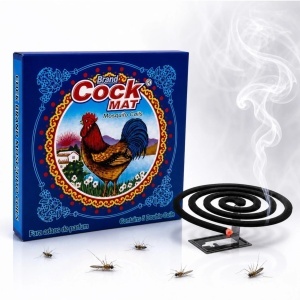 Spirale Anti-Țânțari 5/set, cu Suport Metalic, pentru Interior și Exterior