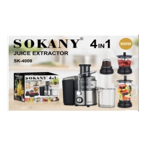 Storcator de fructe multifunctional - 800W - 4 in 1