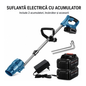 Suflanta model nou - 2 baterii de 68V - model cu tija lunga