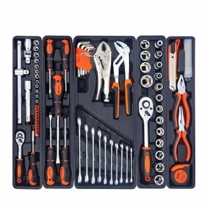 Trusa Profesionala 47x20x21.5cm, cu 4 sertare, 85 piese metalice - Img 2