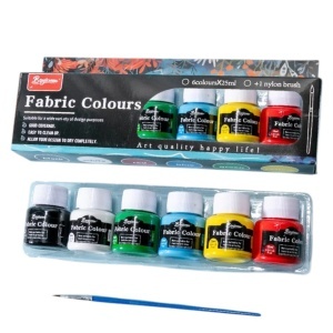 Acuarele la Borcan 25ml Fabrica 6/set Diferite Culori, cu Pensula 15cm