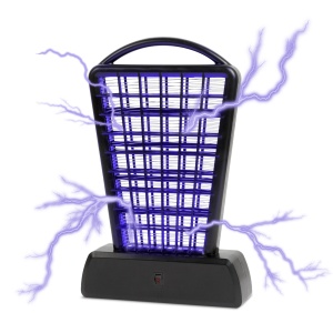 Capcană pentru insecte UV de masă - baterie și USB, negru