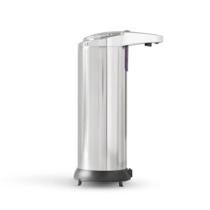 Distribuitor automat de săpun - 220 ml - picioare - baterie - crom - Img 4