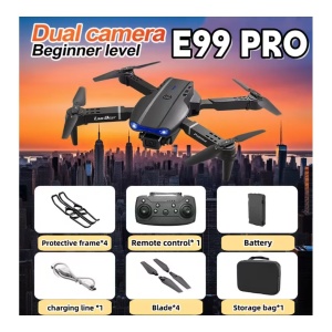 Drona E99 Pro cu 2 camere si husa de transport - Img 2