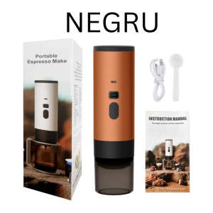 Espressor portabil negru
