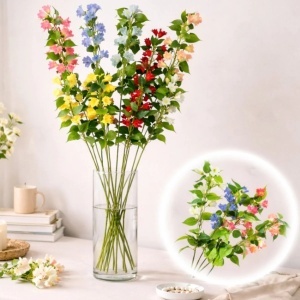 Flori Artificiale 100cm, Tip Ramură Diferite Culori - Img 2
