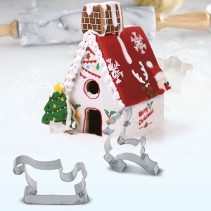 Formă de biscuiți - Casă de turtă dulce 3D