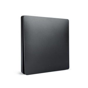 Întrerupător de perete cinetic - 433 Mhz - 1 rundă - IP20 - negru
