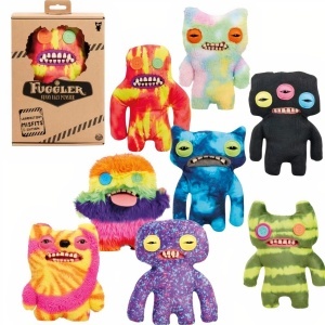 Jucarie de Plus 22cm Fuggler, in Cutie Carton Diferite Modele