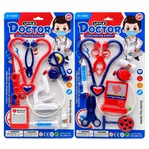 Jucarie Doctor pentru Copii, cu Stetoscop, Seringa, Instrumente si Accesorii Medicale, Diferite Modele