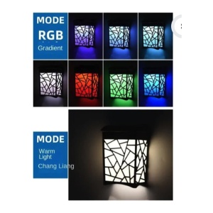 Lampa solara ambientala rgb - paianjen