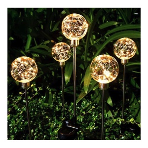 Lampa solara balon - glob (set 2 buc)