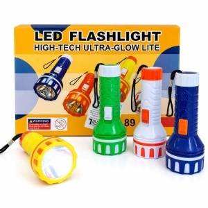 Lanternă LED 24/set, Portabilă cu Șnur 11x4cm, Diferite Modele Colorate