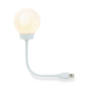 Lumină ambientală de noapte - Lampă Lună - Alb cald - USB - Img 4