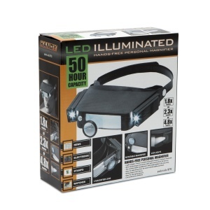 Lupă de cap cu iluminare LED - Img 4
