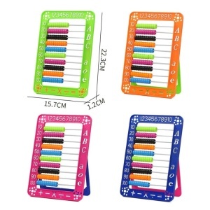 Numaratoare Scolara 23×16cm, cu Suport din Plastic, Diferite Culori - Img 3