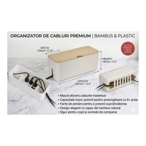 Organizator cabluri