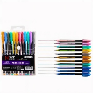 Pix cu Gel 12/Set, in Culori, 14 cm