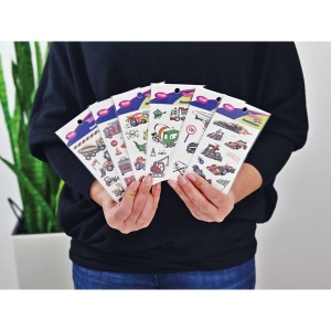 Set autocolant tatuaj vehicule - 53 piese / pachet - Img 3
