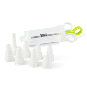 Set de decorare tort secret Baker - plastic - 22 x 18 x 6.6 cm