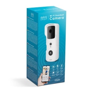 Set videointerfon inteligent Wi-Fi - cu acumulator - MicroSD, FHD, PIR - alb - Img 4