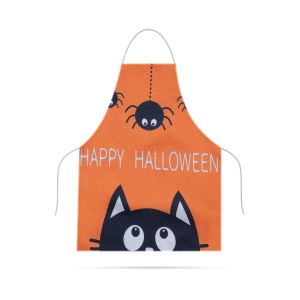 sort - dimensiunea copilului - panza impermeabila - Halloween - 44 x 35 cm
