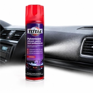 Spray Pulverizant Siliconic pentru Bord Auto 250ml, Antibacterian, Diferite Arome