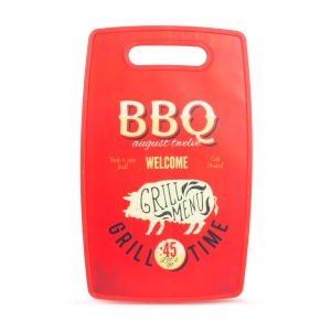 Tocător - "BBQ" 3 tipuri de design - 37 x 23 cm - Img 4