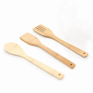 Ustensile pentru Bucatarie 3/set, din Bamus 28cm Engros00