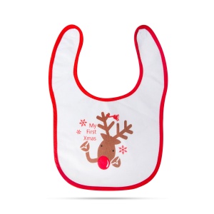 Bavete de Crăciun pentru bebeluși - 38 x 27 cm - 4 tipuri - Img 4
