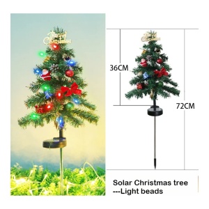 Bradut solar cu accesorii (set 2 buc)