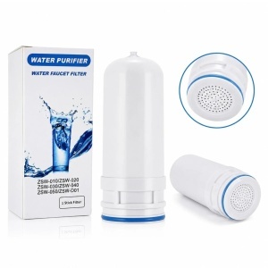 Cartuș Filtrant de Schimb pentru Filtru de Apă la Robinet, Carbon Activ, Purificare Eficientă a Apei Potabile