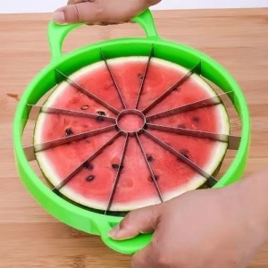 Feliator Pepene 25.5cm cu Lame din Oțel Inoxidabil și Mânere - Img 3