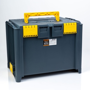 Geantă organizatoare stivuibilă - dimensiunea L - 468 x 338 x 375 mm - Img 4
