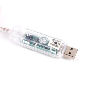 Instalație luminoasă Smart - USB - 33 LED-uri RGBIC - 5m - Bluetooth + Mod Muzical, IP65 - Img 3