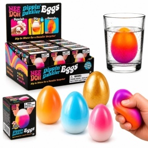 Jucarie Squishy Ou Color Changing 24/Set, 6cm, Antistres Slow Rising, Își Schimbă Culoarea în Apă, Super Moale și Elastică, Diferite Culori