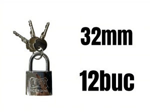 Lacat in Cruce 32mm 12buc/set