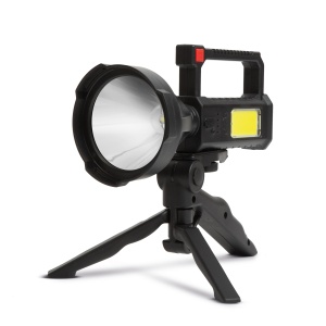 Lampă de căutare multifuncţională - lampă de lucru cu trepied integrat, baterie - 580 lm
