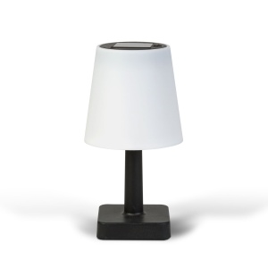 Lampă de masă solară - LED alb - alb fierbinte - plastic - 23 x 12 cm - Img 3