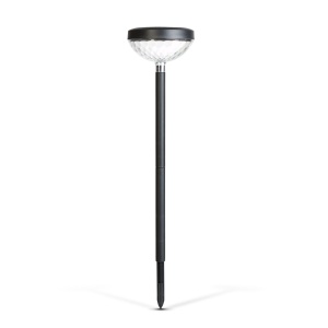 Lampă solară - 1 + 1 alb cald / RGB SMD LED - negru - 53 x 11,4 cm - Img 2