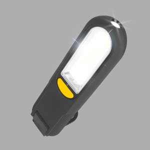 Lămpi cu stekel magnetic cu LED COB + SMD, cârlig - alarmă - Img 2