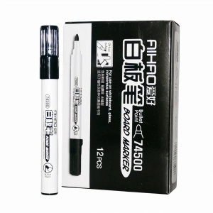 Marker Permanent 12/Set, Negru